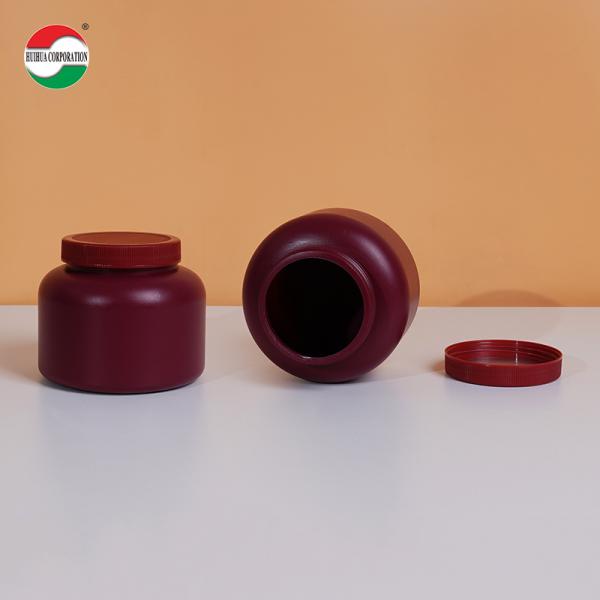 Clear Plastic Cylinder 1000ml HDPE Bottle for Weed Packaging PET Can with Good Sealing HDPE1000