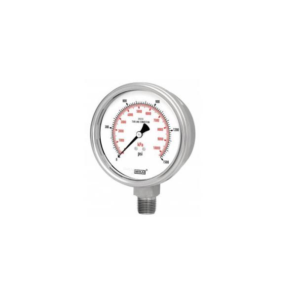 Micro Low Differential Pressure Gauge Vibration / Shock Resistant With Liquid