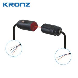 BP18Y Through-Beam Photoelectric Sensor 50mm-10m Range NPN Output IP67 High