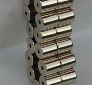 China Cylinder Industrial Neodymium Magnets for Household Electrical Appliances on sale