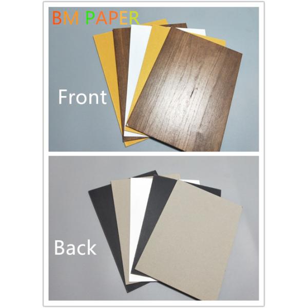 1MM 2MM Thickness Grey Chipoard Black Back Strong Deflection