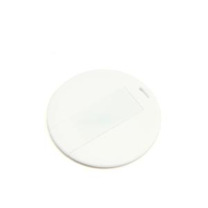 Round Card USB Flash Drives Full Color Printing 2 Sides 1/2/4/8GB