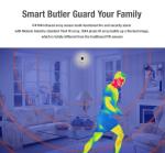 130DB Wireless Fire and Security Alarm Pet Camera with Infrared Array Sensor