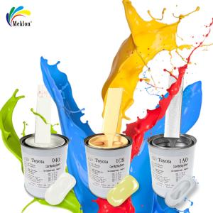 Silver White Car Paint with UV Resistance and High Gloss Finish