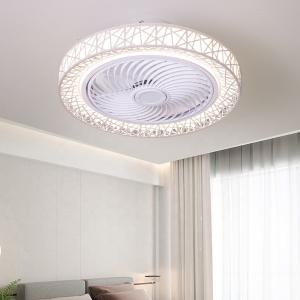 wholesale Bladeless Ceiling Fan with Light Fan Lamp with App Control Tuya Alexa