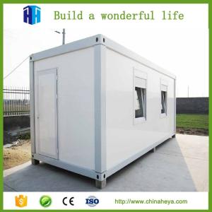 detachable prefab flat pack steel structure container house made in china