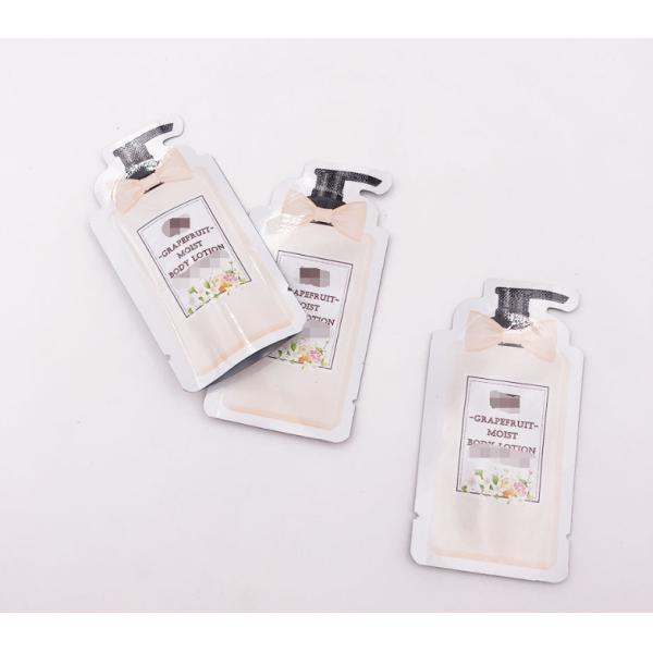 Shampoo Sample Small Plastic Pouches Packaging Printed Special Shaped
