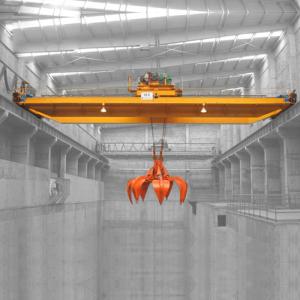 QZ Model Double Girder Overhead Crane With Grab