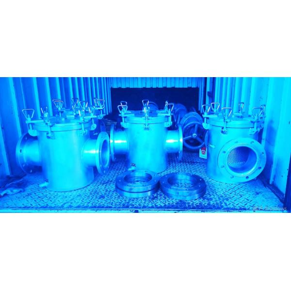 AS150 Straight-Through Single Connection Coarse Water Filter - Straight-Through Basket Type Coarse Water Filter