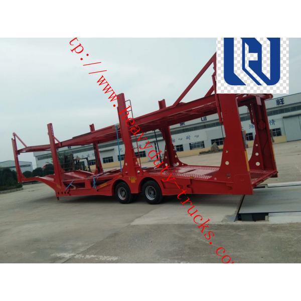 CIVL 18m Vehicle Transport trailer Car Carrier 18000 x 2400 x 3000 mm with FUWA Axle WITH ISO CCC APPROVAL