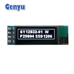 White 0.91 Inch OLED Display Module 128x32 Dots SSD1306 4PIN I2C Interface