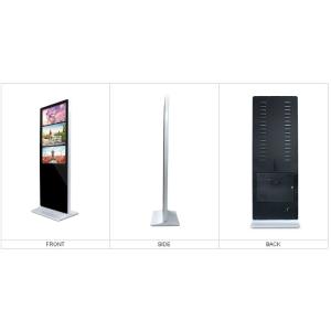 HD 43 inch interactive digital signage kiosk in shopping center