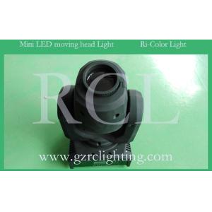 Bright Black Mini Moving Head Beam Spot Light Sound Control LED Cree Bulb 10W