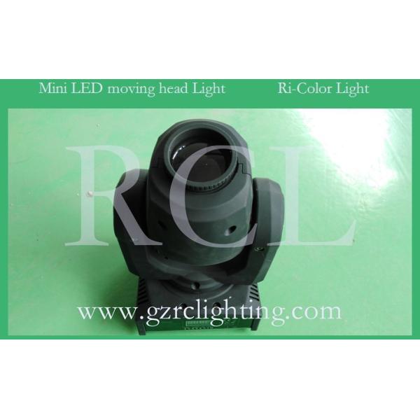 Bright Black Mini Moving Head Beam Spot Light Sound Control LED Cree Bulb 10W