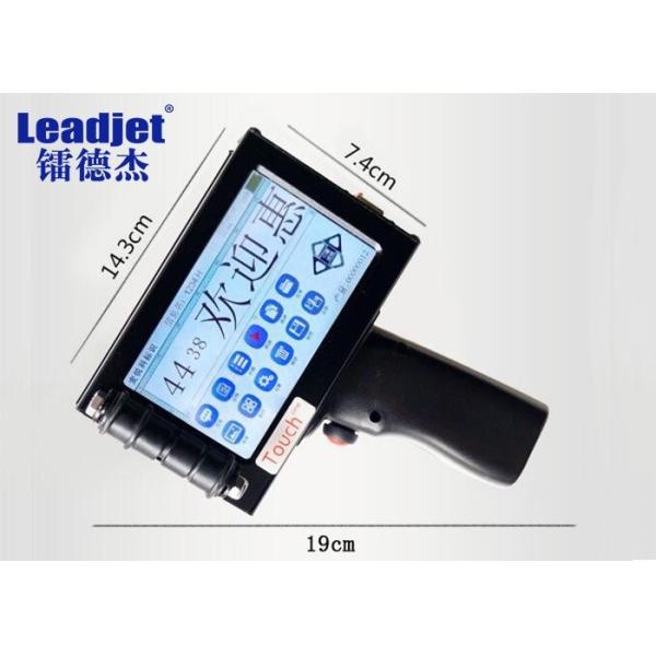 S100C Handheld Batch Number Printer , Inkjet Date Coder Machine With Removable