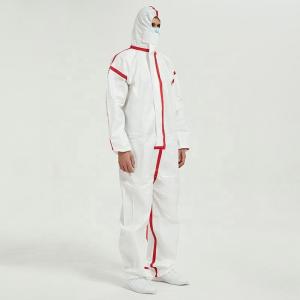 Waterproof Disposable Impervious Coverall Non Woven Workwear Overall PPE Set