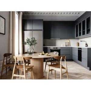 Particle Board Soft Closing Drawers Custom Kitchen Cabinet Designs