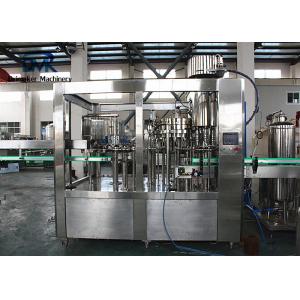 Full Automatic Carbonated Drink Filler Equipment PET Bottle Screw Capping