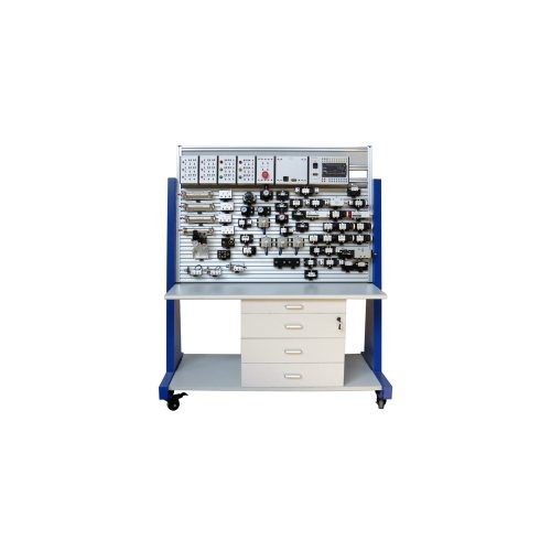 Quality Didactic Mechatronics Training Equipment Bench PLC hydraulic and pneumatic circuits for sale