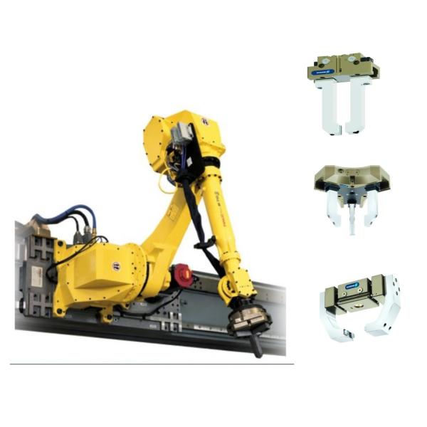 Quality Payload 70kg Reach 1900mm FANUC M-710iC/70T Robot Arm With Schunk Gripper As Handling Robot for sale