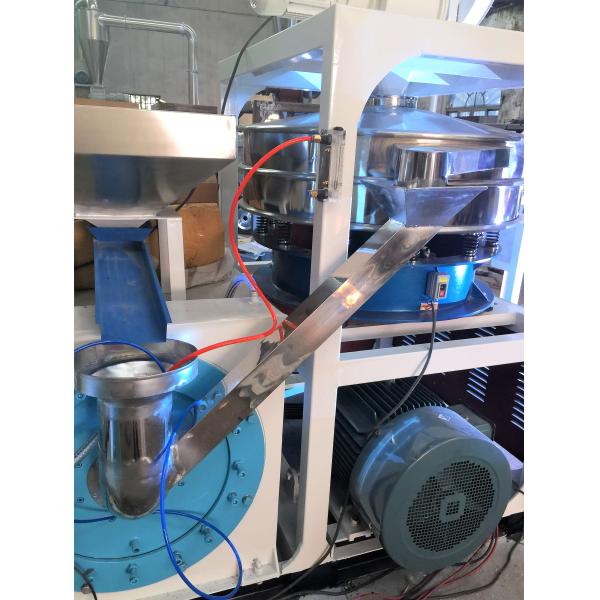 Polyethlene Plastic Grinding Pulverizer Machine , High Efficient Plastic Pulveriser Machine