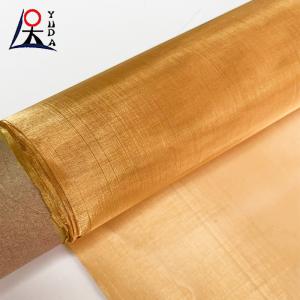 Square hole Woven 100 X 100 Wire Mesh Copper Knitted Wire Mesh