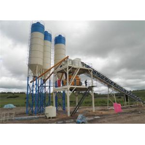 Stationary Concrete Batching Machine , Modular Ready Mix Batching Plant