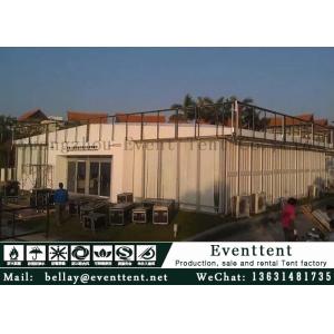 Easy Installation A Frame Tent Transparent 12m With PVC Coated Polyster Fabric