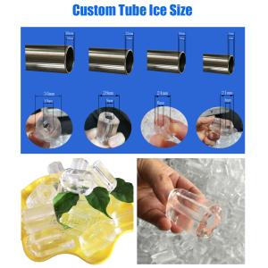 Automatic Ice Tube Making Machine With 1000kg Ice Storage Capacity In Philippine