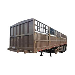 Wholesale High-Performance Fence Semi Trailer: Ideal for Secure, Efficient Transport of Livestock, Animals, Equipment, and Heavy Load from china suppliers