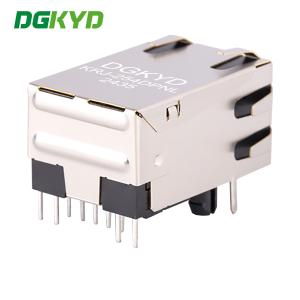 KRJ-254DPNL Router 100 Megabit RJ45 Magnetics Connector Tap Up Cat5 Modular Jack