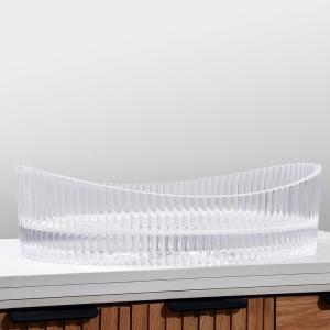 Die Casting Glass Sink Bowl No Overflow Sophisticated And Trendy