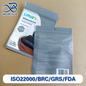 HD Rotogravure Printed Three Sided Sealing Bags For Dehumidification Products