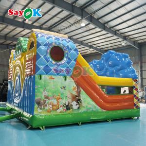 Inflatable Bouncer Castle Game For Kids Inflatable House Party Jump Bouncing And