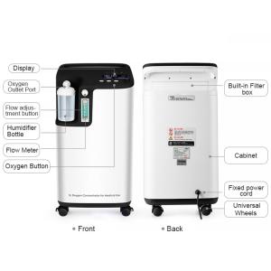 Low Noise Medical FDA 5 Liter Oxygen Concentrator Atomizer