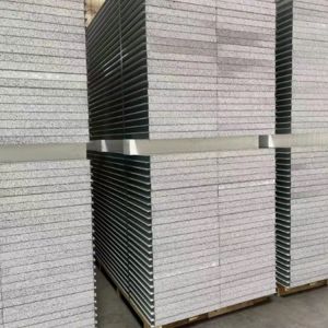 China Dust-proof and Antibacterial Magnesium Oxysulfate Cleanroom Wall Panel with Smooth Surface and Fine Structure on sale