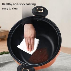 8l Large Capacity Iron Micro Pressure Cooking Pot Maifan Stone Non Stick Coating