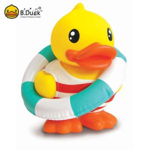 16 Cm Height B Duck Money Box , Colorful PVC Piggy Bank Duck Shaped