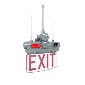 Class I Division 2 LED Exit Emergency Light Explosion Proof
