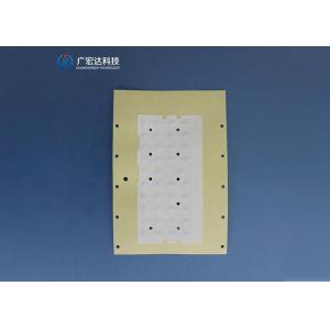 Yellow PET Customerized Silicon Metal Dome Array For Bank Facilities Keys