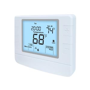 Single Stage Programmable 2 Heating And 1 Cooling 24V LCD Display Digital Room