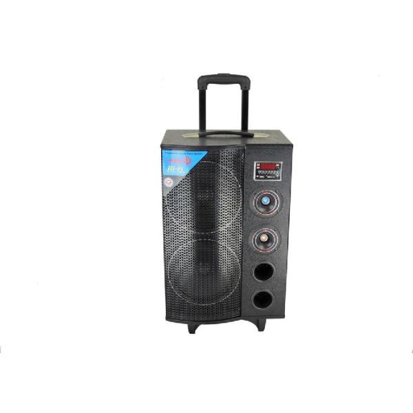 2.0 Channels Portable Trolley Bluetooth Speaker , Audio Player Speaker 8 Inch
