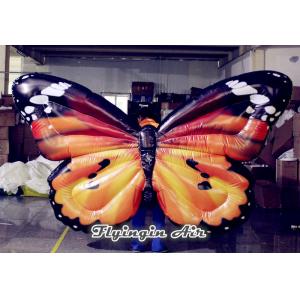 Wholesale Inflatable Simulation Butterfly Wings Costumes for Wedding Stage Decoration from china suppliers