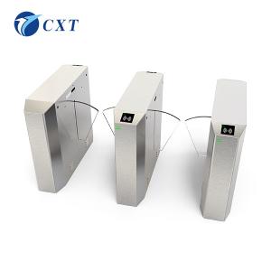 YW120 Durable Flap Barrier Gate with QR Code Face Recognition Brushless Motor