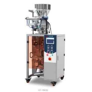 Rounded Back Seal Granular Packaging Machine 50 - 60hz 3.0kw Liquid Powder 50ML