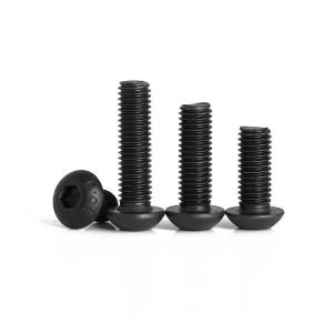 China Black Oxide Finish DIN Standard Grade10.9 Carbon Steel Hex Socket Head Bolts 6mm-50mm on sale