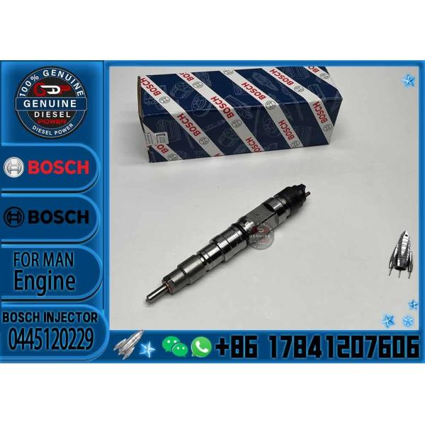 Common Rail Injector 0 445 120 229 Auto Fuel Injector 0445 120 229 0445120229 for MTU engines