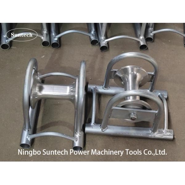 Galvanized Aluminum Roller Underground Tools Straight Line Cable Roller