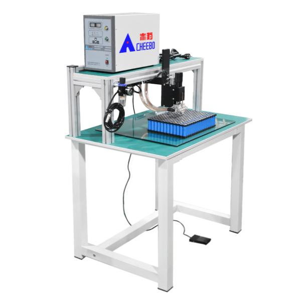 Quality Lithium Ion Battery Pack Welding Machine 18650 21700 26650 32700 Gantry Manual Spot Welding Machine For Lithium Ion Battery for sale