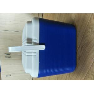 24L Plastic Foam Green Cold Chain Pcm Packaging Cooler Box With Handle In